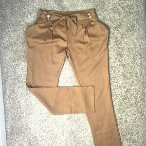 Camel brown dress pants. Sz. M